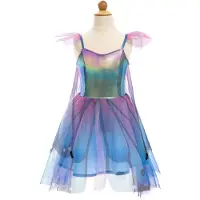 Great Pretenders Kostymer - Sommerfuglkjole - Blue/Purple - - 5-6 år (110-116) - Kostymer
