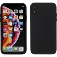 Mtp Products iPhone XR Silikondeksel - Fleksibelt Og Matt - Svart