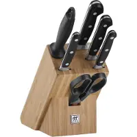 Zwilling 35621-004-0, Kniv / Skjærer eske sett, Rustfritt stål, Plast, Bamboo, Rustfritt stål, Tre