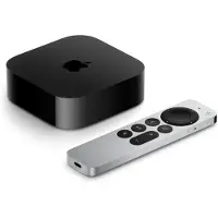 Apple TV 4K (Wi-Fi + Ethernet) - 3. generasjon - AV-spiller - 128 GB - 4K UHD (2160p) - 60 fps - HDR