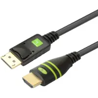 Techly Icoc-dsp-h-010 Displayport Til Hdmi-kabel 1 M