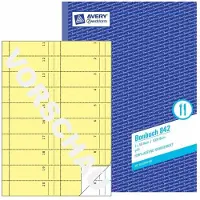Avery 842, Blå, Gult, Papir, 210 mm, 297 mm