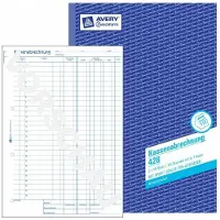 Avery 428, Blå, Hvit, Gult, Papir, 210 mm, 297 mm