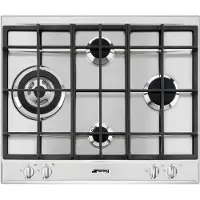Smeg Selezione P261xgh Gasskomfyr 60 Cm