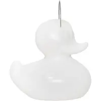 Goodnight Light LED-designlampe DUCK-DUCK S for utendørs bruk i hvitt