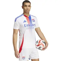 Adidas Olympique Lyon 24/25 Hjem Kortarmet T-skjorte