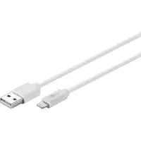 Pro USB-A <-> Lightning - 2m - Hvit