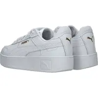 Puma Carina Street Sneakers Youth, Shoes, White/Gold, 36