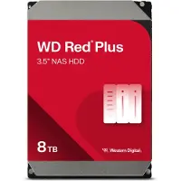 Western Digital WD Red Plus WD80EFPX - Harddisk - 8 TB - intern - 3.5 - SATA 6Gb/s - 5640 rpm - buffer: 256 MB