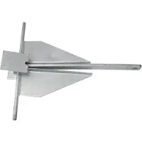 Lalizas Varmgalvanisert Danforth 12 Anker