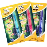 BIC EasyClic, Flerfarget, Fyllesystem med patron, Blå, Fint, Ambidekstriøs, Blister