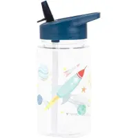 A Little Lovely Company Drikkeflaske - 400 ml - Space - - OneSize - Drikkeflaske