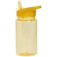 A Little Lovely Company Drikkeflaske m. Sugerør - 450 ml - Gull - - OneSize - Drikkeflaske
