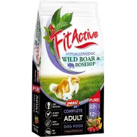 FitActive Pure Hypoallergenic villsvin og nype – 12 kg