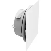 Lindab Airy frontplade kvadratisk AIRYFP-SQUA 100 mm RAL9003