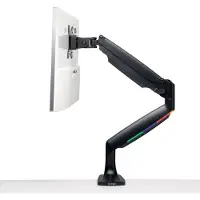 Kensington SmartFit One-Touch Height Adjustable Single Monitor Arm - Monteringssett - justerbar arm - for Skjerm - plastikk, aluminium, stål - skje...