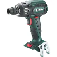 Metabo Batteridrevet muttertrekker SSW 18 LTX 400 BL 1/2" i metaBOX 145 uten batteri og lader