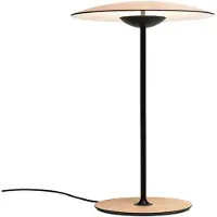 Marset Ginger S LED-bordlampe Ø32cm eik/hvit