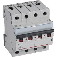 Vanpee & Westerberg Automatsikring TX3 C 16A 4P, 4M, 6/6kA