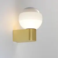 Marset LED-vegglampe Dipping Light A1, hvit/gull
