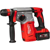 Milwaukee batteridrevet slagboremaskin SDS-Plus M18 BLHX-502X 18V 2x5,0Ah 2,3J