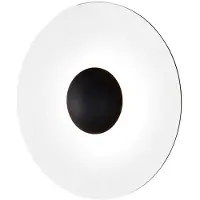 Marset Ginger 20C LED-vegglampe Ø20 cm eik/hvit