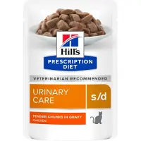 Hill's Pet Nutrition s/d Urinary Care med kylling - 24 x 85 g