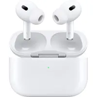 Apple AirPods Pro - 2. generasjon - True wireless-hodetelefoner med mikrofon - i øret - Bluetooth - aktiv støydemping - hvit