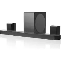 Samsung HW-Q930D - Q-Series - høyttalersystem - for hjemmeteater - 9.1.4-kanal - trådløs - Wi-Fi, Bluetooth - Appstyrt - titansvart