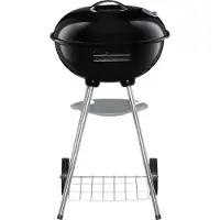 Mustang Basic 43 kullgrill / rund grill med lokk / kompakt grill med hjul