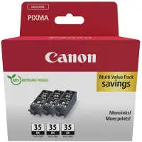 Canon Blekkpatron svart, 3-pk