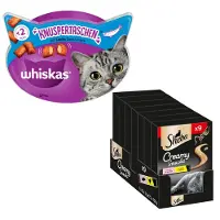 Whiskas Crunchy Pockets - Laks (4 x 180 g)