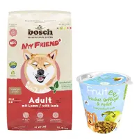 My friend + Dog Adult med lam - 12 kg