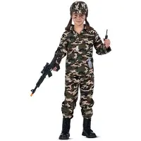 MOM Jeg Vil Være Soldat Junior Kostyme