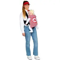 MOM Popcorn-kvinne Kostyme