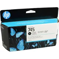 HP 745 Blekkpatron svart foto