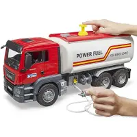 Bruder Spielwaren 3775, MAN, 3 år, Plast, Rød