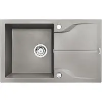 Deante Zqn_s113 Granittvask Med 1 Kum Og Avrenningsfelt