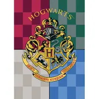 Borg Living Barneteppe - Harry Potter - 100x140 cm - Mykt og deilig fleeceteppe -