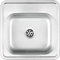 Deante Stål Zmu 0100 Kjøkkenvask Med 1 Kum