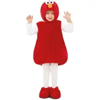 MOM Elmo-stoffdyr Junior-kostyme
