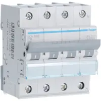Hager Miniature circuit breaker mcb 3p+n 6ka c-16a
