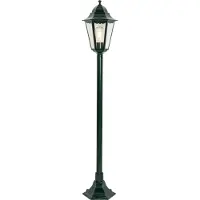 QAZQA Klassisk stående utelampe mørkegrønn 125 cm IP44 - New Orleans