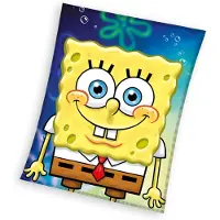 Spongebob Squarepants Svampebob Firkant teppe 110x140cm
