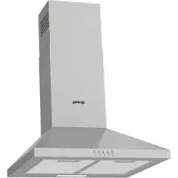 Gorenje Essential WHC529E4X - Panser - røykkanal - bredde: 50 cm - dybde: 45 cm - ekstraksjon og resirkulasjon (-) - rustfritt stål