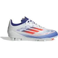 Adidas Fotballsko - F50 League FG/MG J - Hvit/Bl - - 28 - Fotballsko – Kunstgress