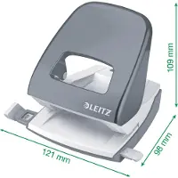 Leitz Hullemaskin 5505 FC 30 ark hvit