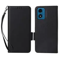 Mtp Products Motorola Moto G24 Power/G24 Lommebok-deksel med Magnetisk Lukning - Svart