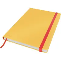 Leitz Cosy notatbok L ruter Gul