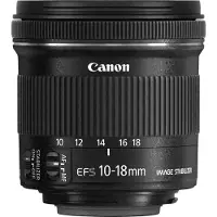 Canon EF-S - Vidvinkelzoomobjektiv - 10 mm - 18 mm - f/4.5-5.6 IS STM - EF/EF-S - for EOS 100, 1200, 650, 70, 700, Kiss X6i, Kiss X7, Kiss X70, Kiss X7i, Rebel SL1, Rebel T5i